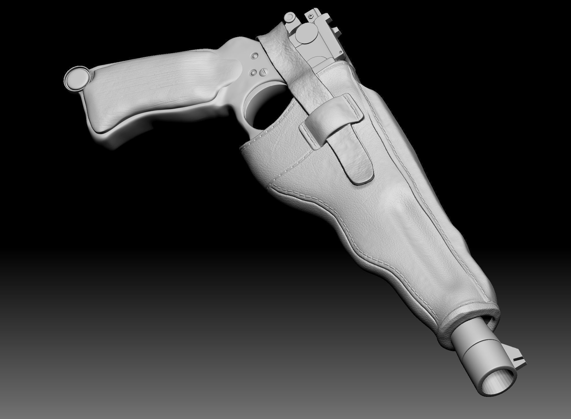 The Mandalorian Figure - 1-6th Scale 3D print model_38