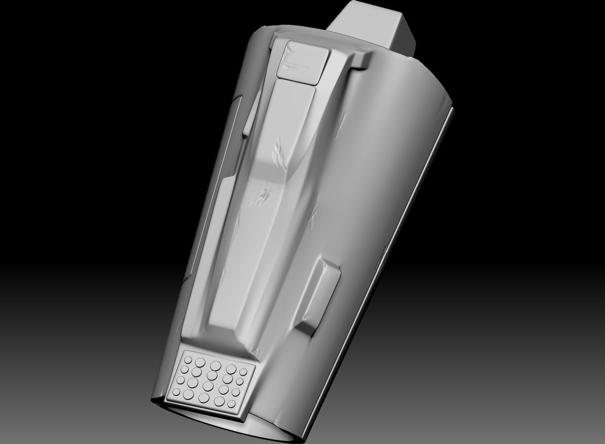 The Mandalorian Figure - 1-6th Scale 3D print model_36