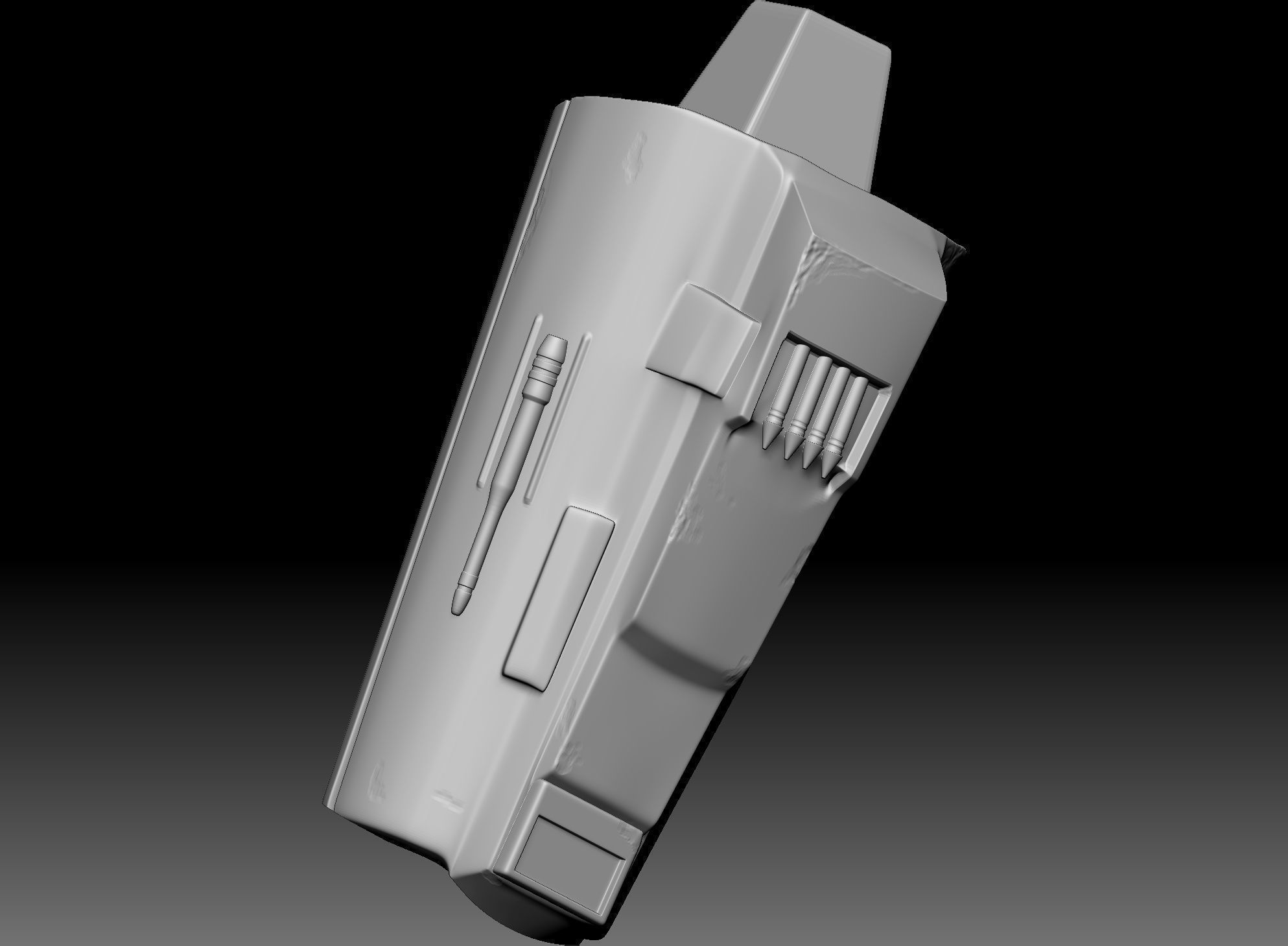 The Mandalorian Figure - 1-6th Scale 3D print model_34