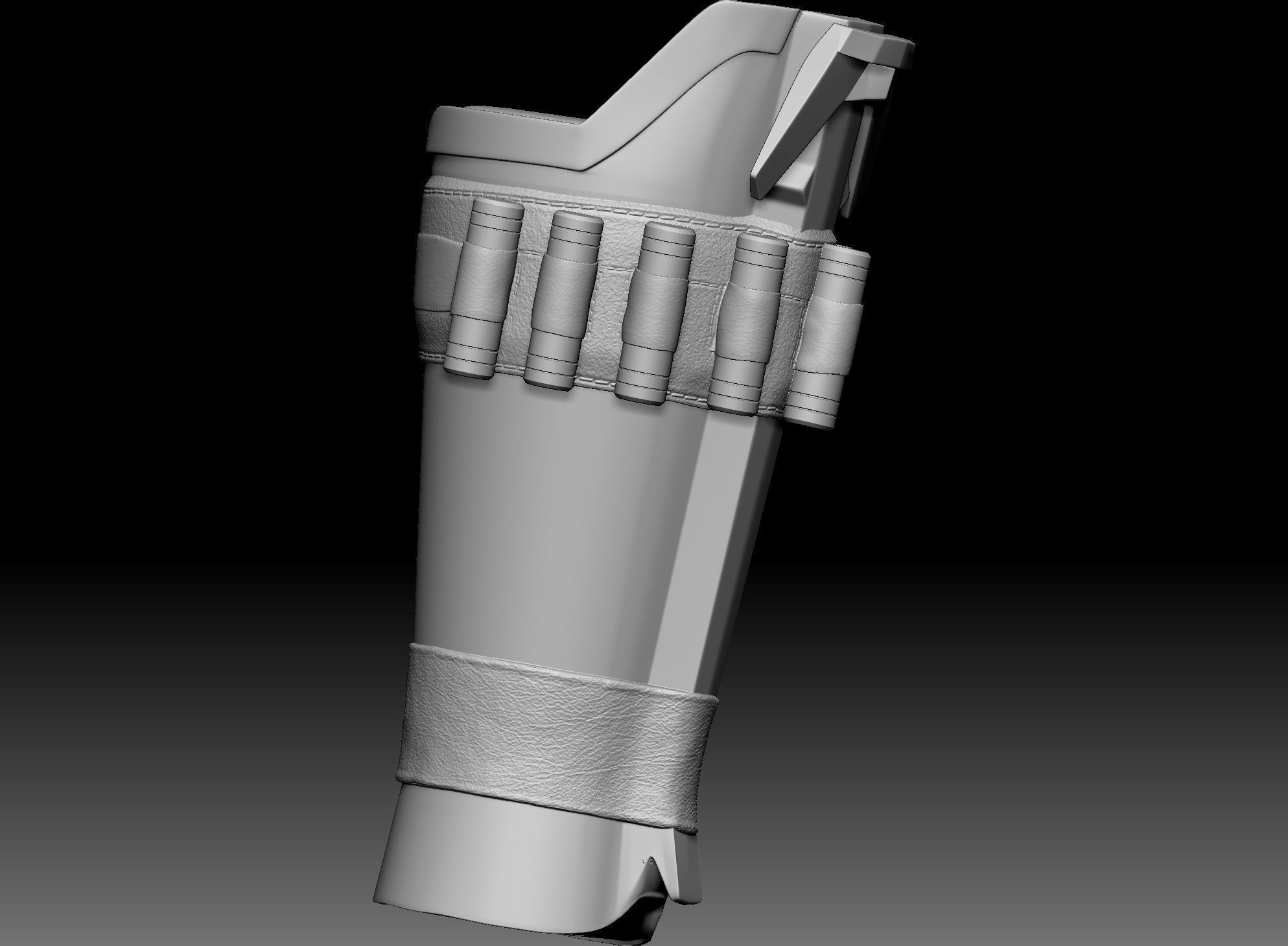 The Mandalorian Figure - 1-6th Scale 3D print model_35