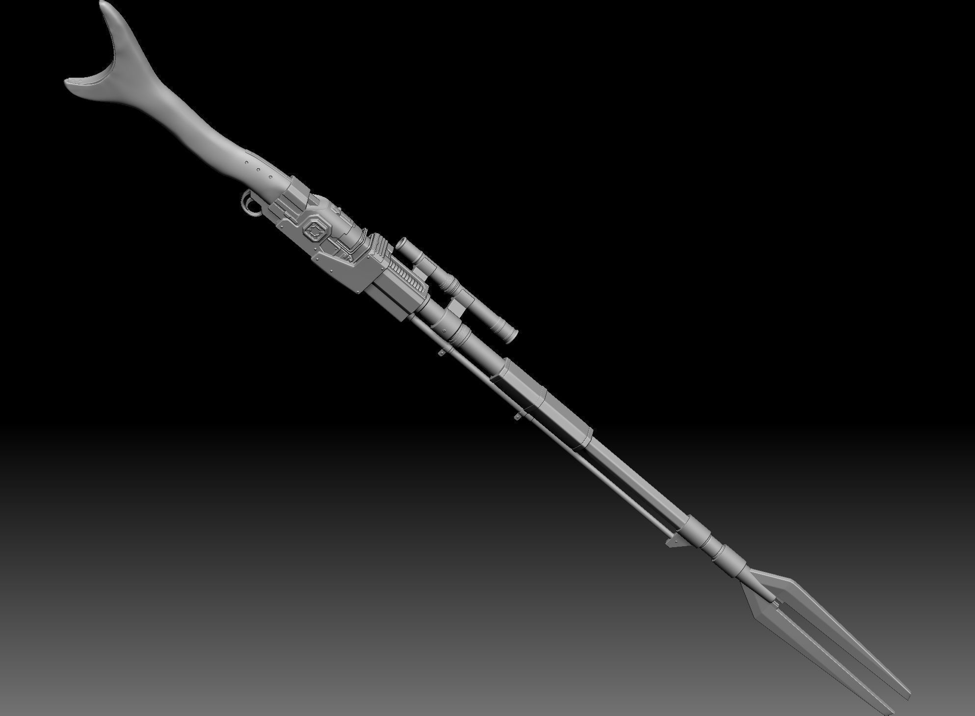 The Mandalorian Figure - 1-6th Scale 3D print model_19