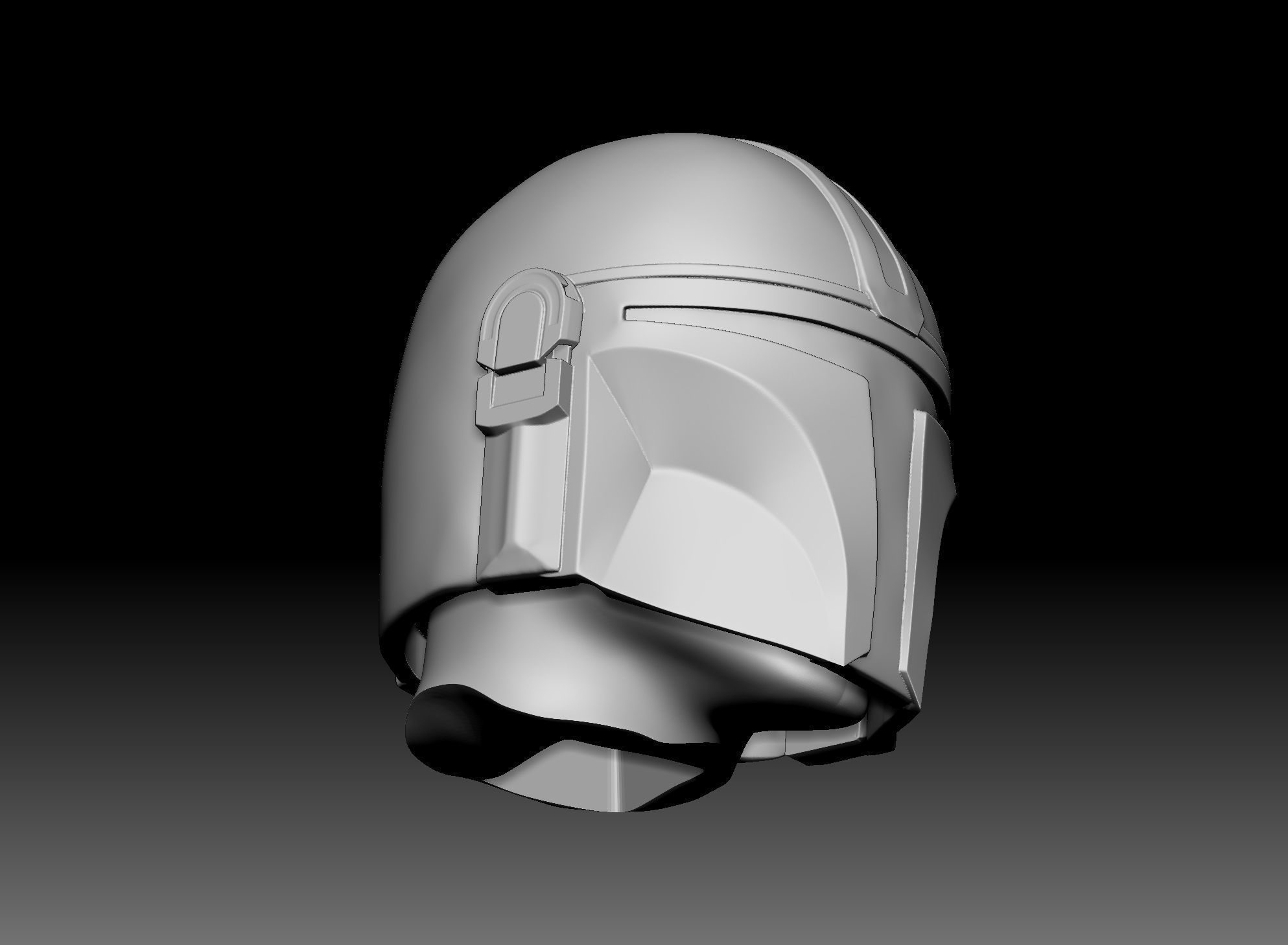 The Mandalorian Figure - 1-6th Scale 3D print model_24