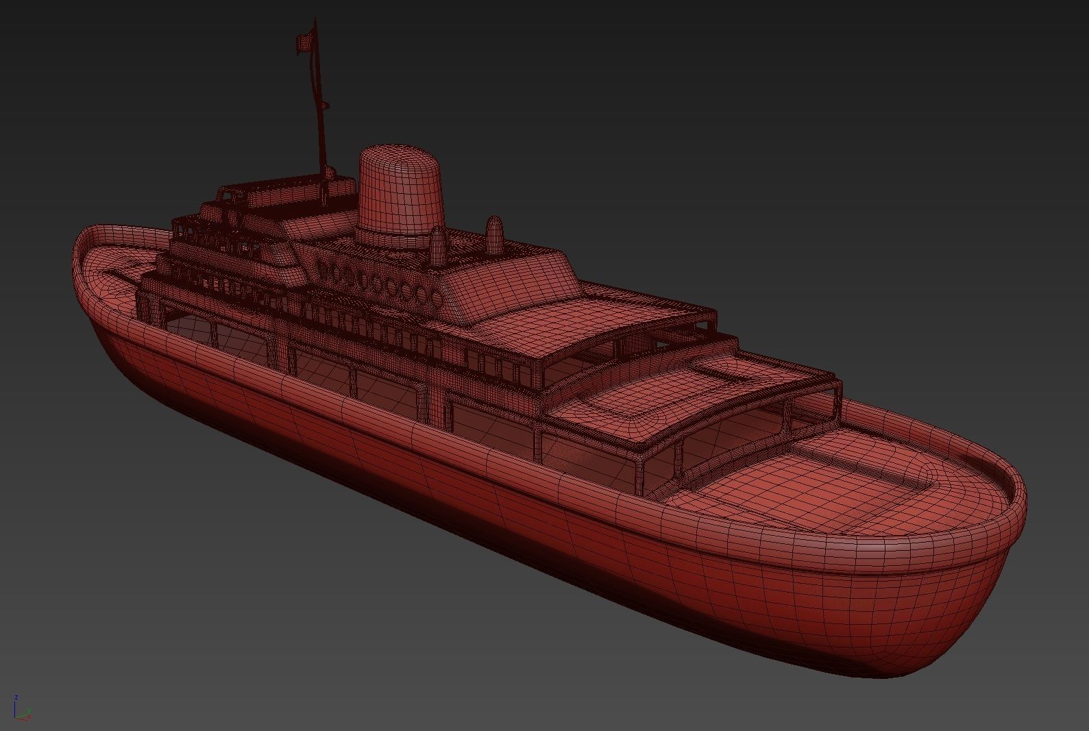 Toy Ship 1 3D model_14