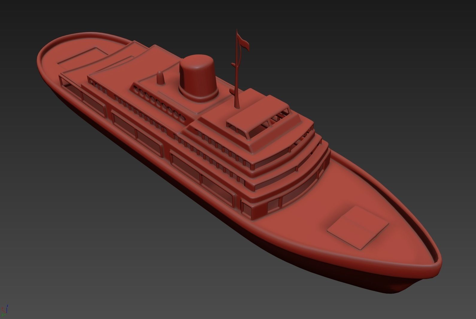 Toy Ship 1 3D model_19