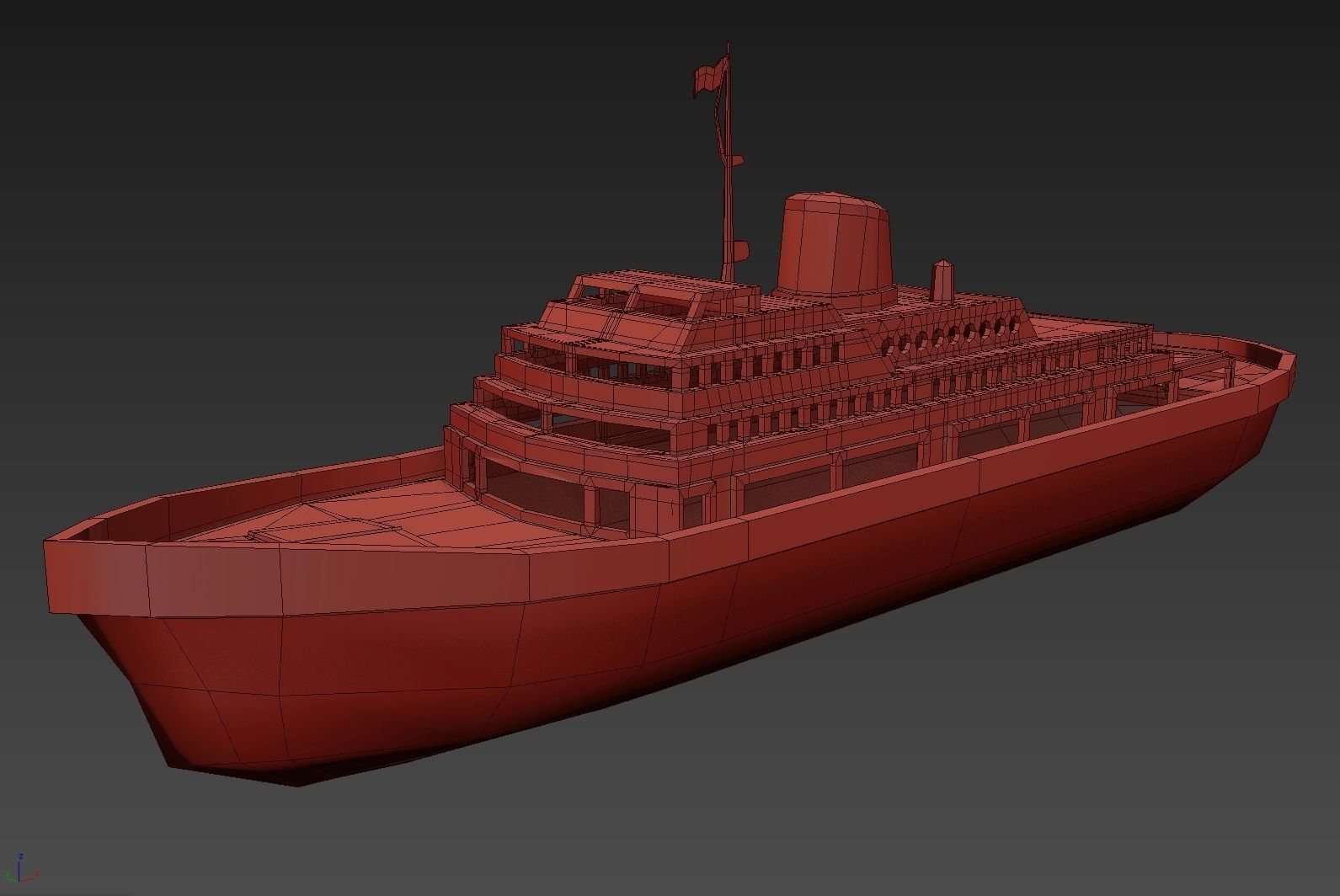 Toy Ship 1 3D model_8
