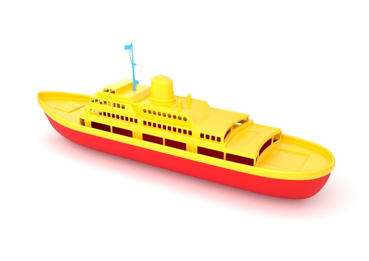 Toy Ship 1 3D model_3