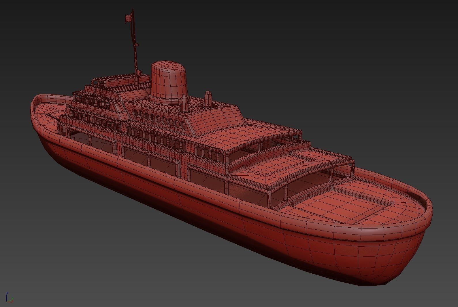 Toy Ship 1 3D model_13