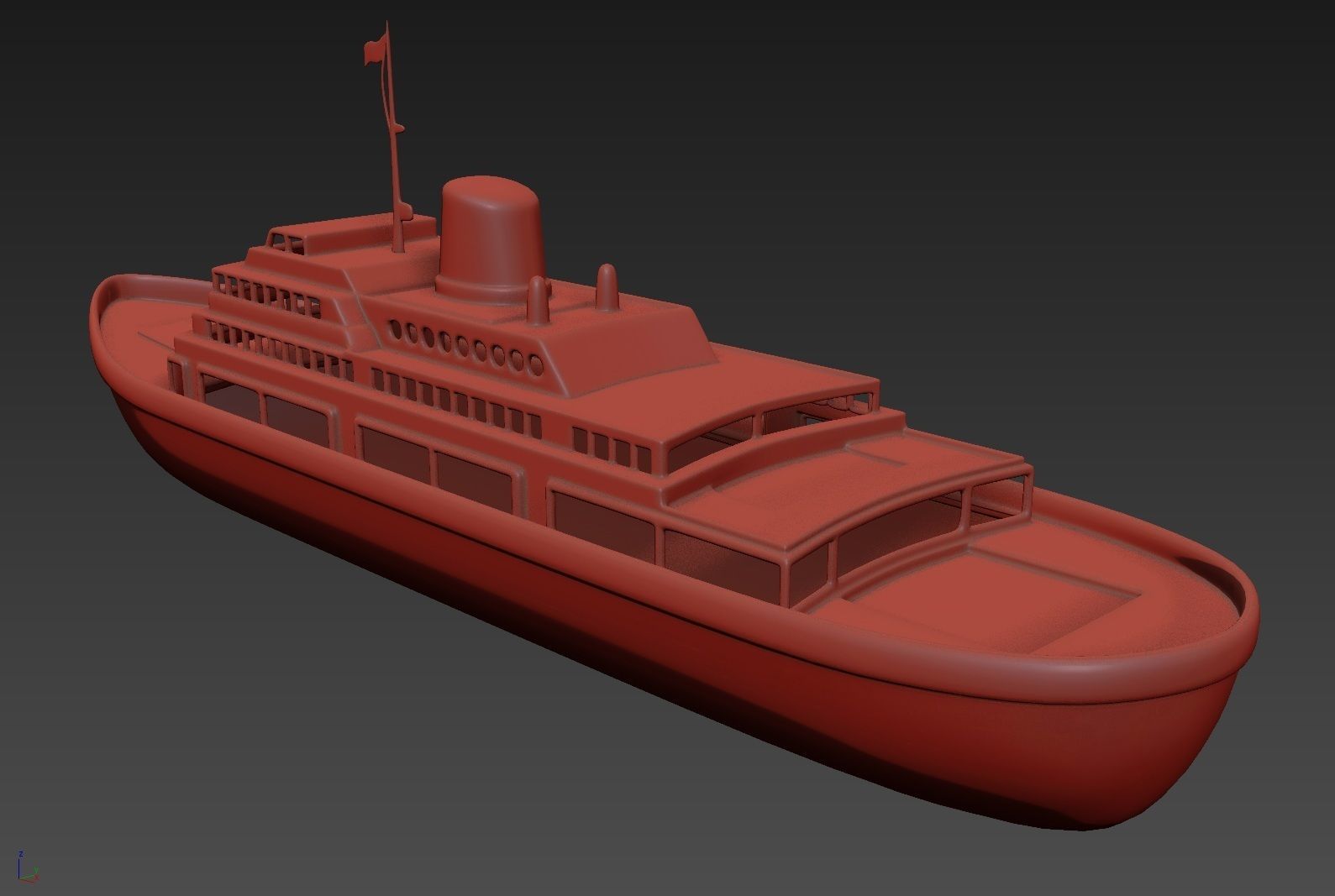 Toy Ship 1 3D model_11