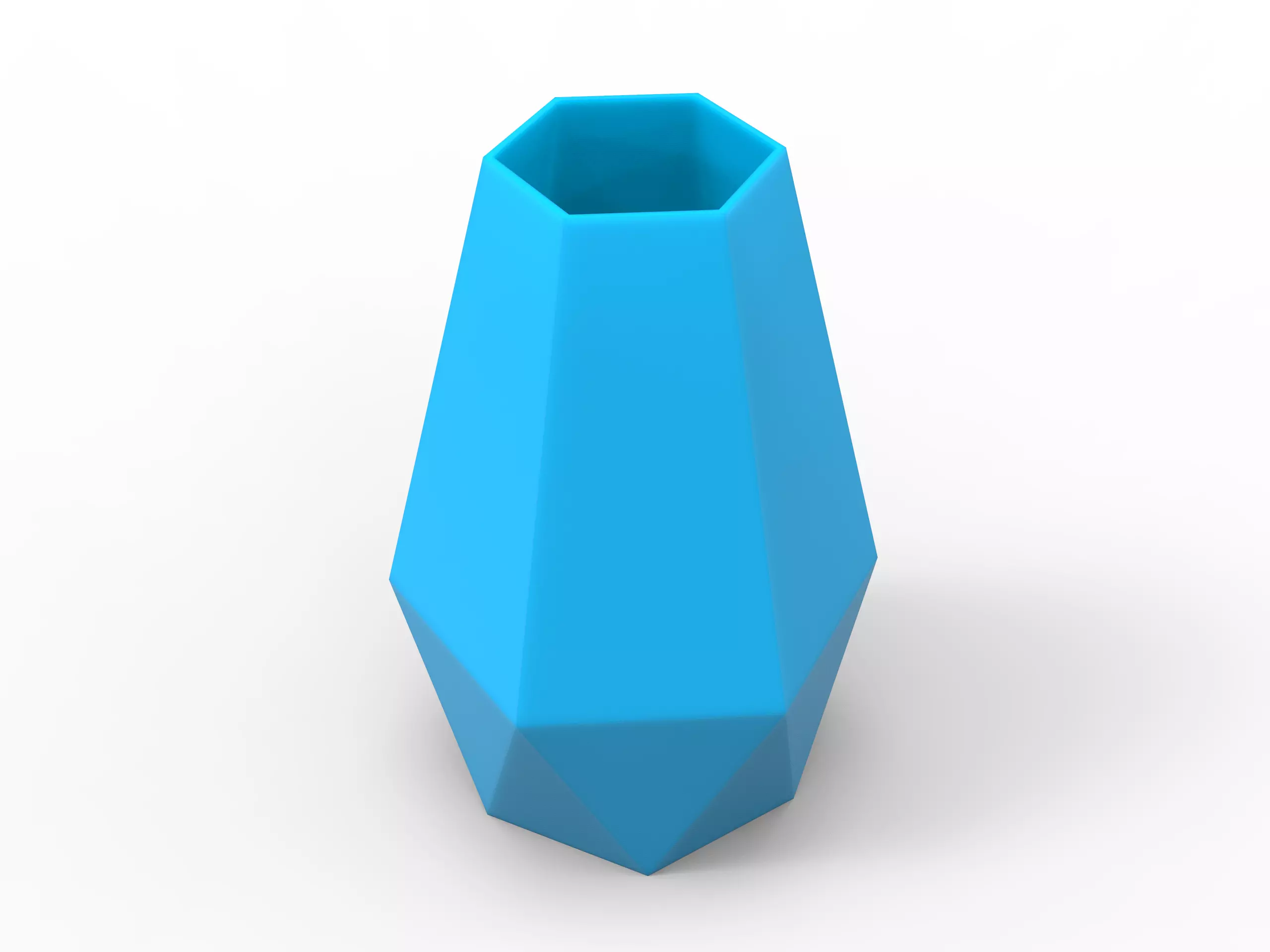 Polygony vase Free 3D print model