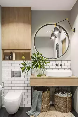 Bathroom in modern style