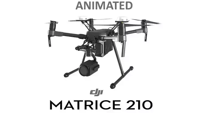DJI Matrice 210 RTK 3D model