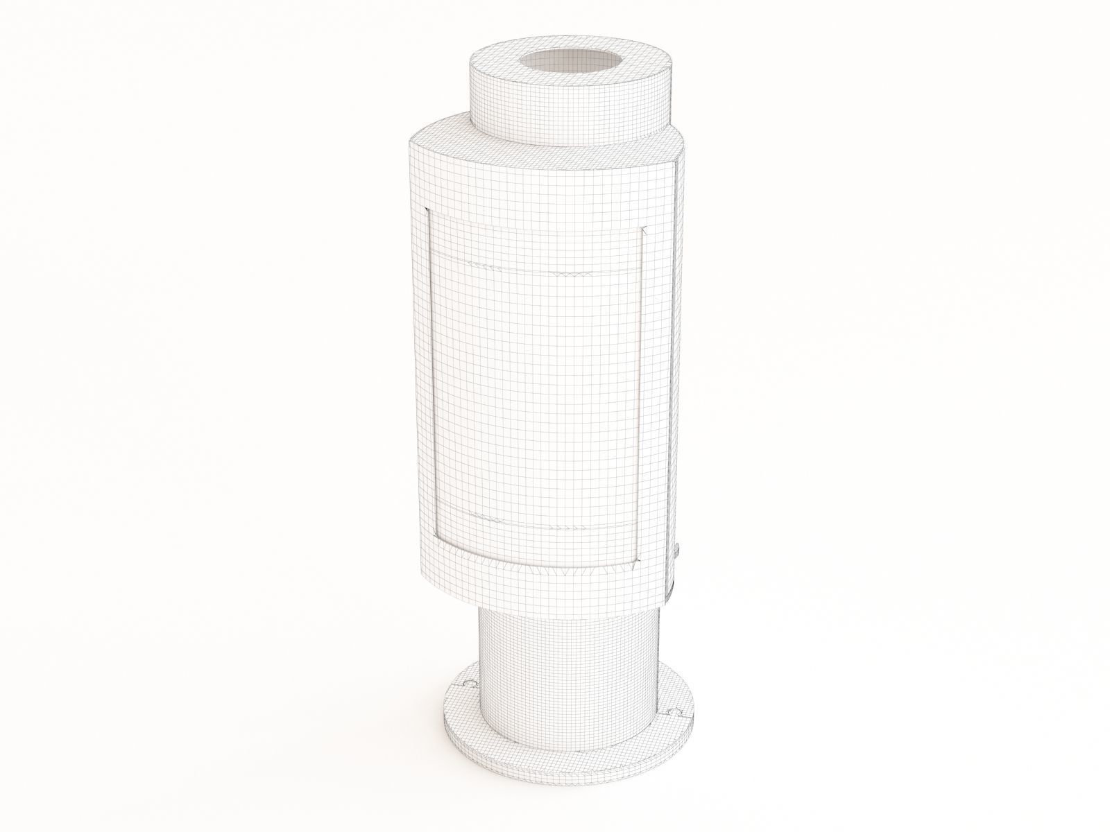 Fireplace 06 3D model_1