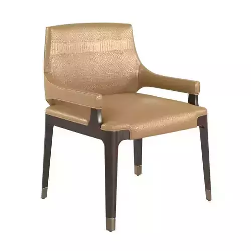 Charter furniture dining arm chair 3D model