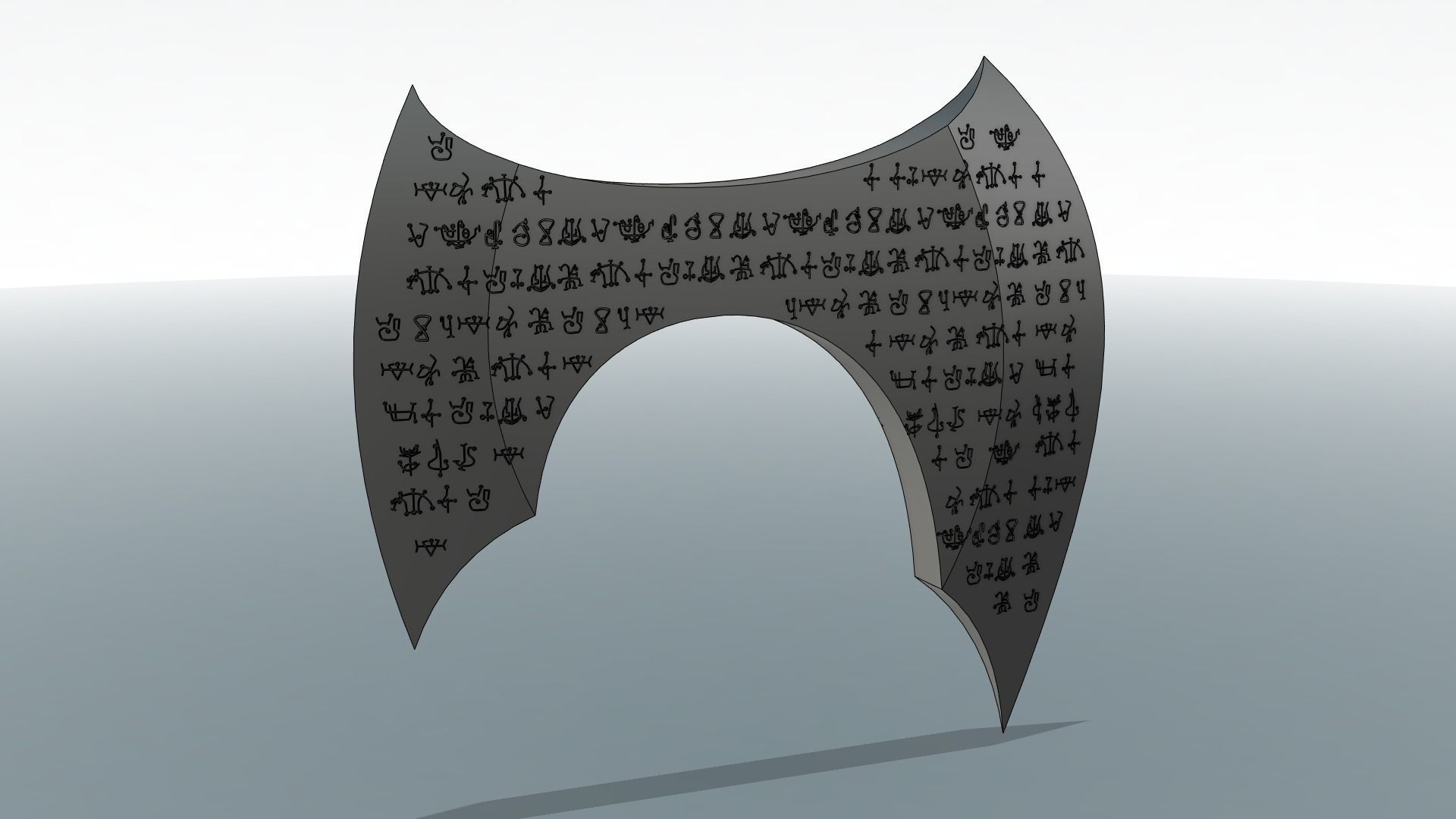 The Marauder Axe Doom Eternal 3D print model_6