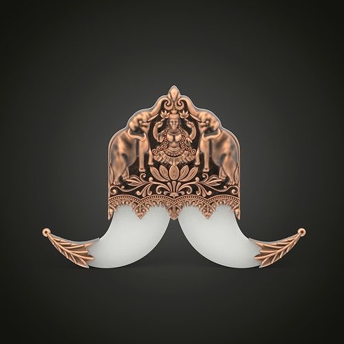 Tiger Claw Brooch  3D print model