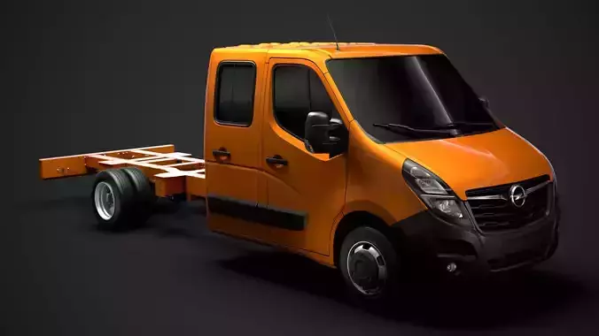 Opel Movano CrewCab DW E30 Chassis 2020