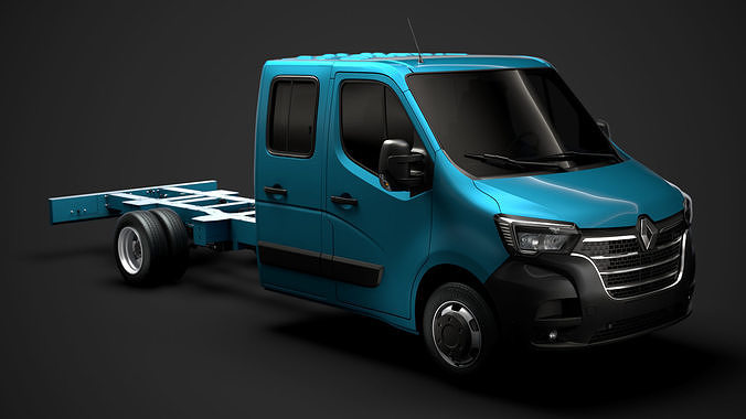 Renault Master CrewCab DW E30 Chassis 2020 3D model