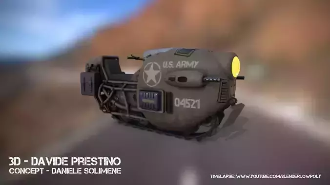 Scifi US Army 04521 Bike