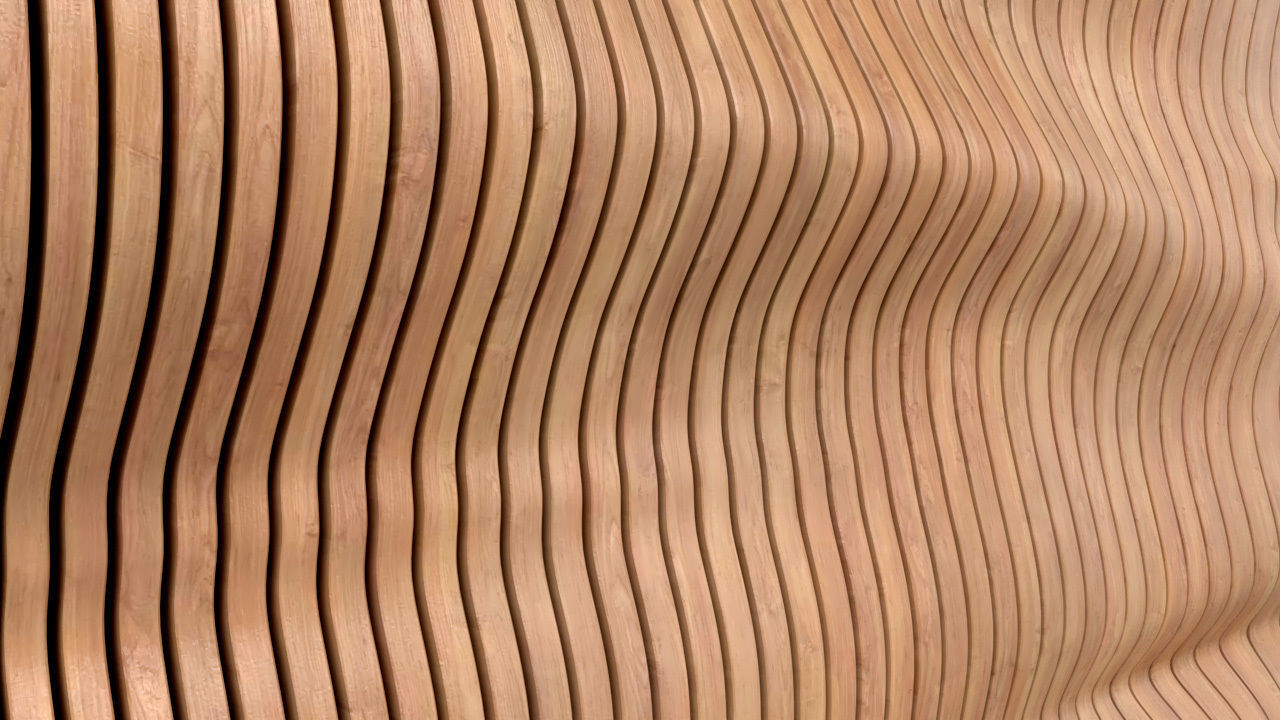 Parametric Wall 02 3D model_3