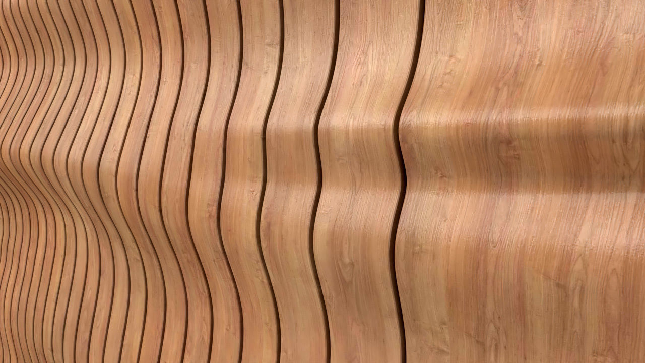 Parametric Wall 02 3D model_4