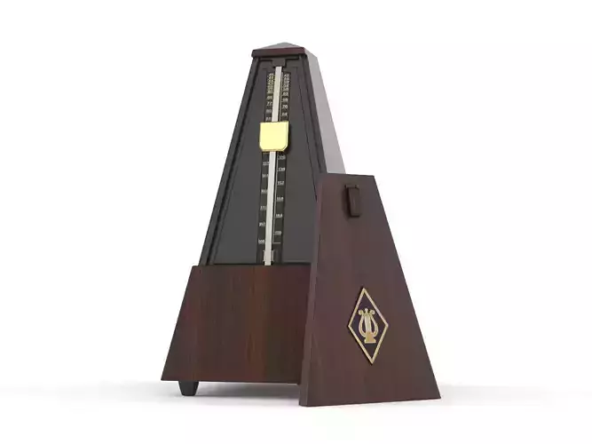 Donner Maroon Mechanical Metronome