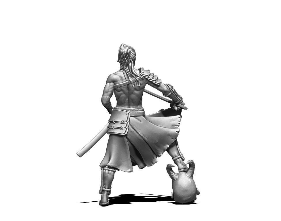 Ronin Bundle - 6 ronin 35mm scale 3D print model_39