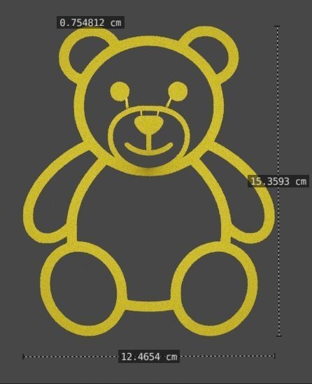 Bear food model 3D Print 3D print model_3