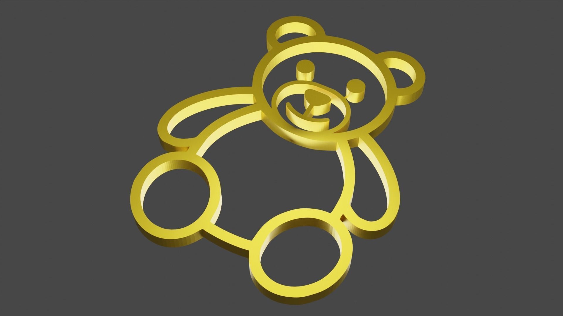 Bear food model 3D Print 3D print model_1