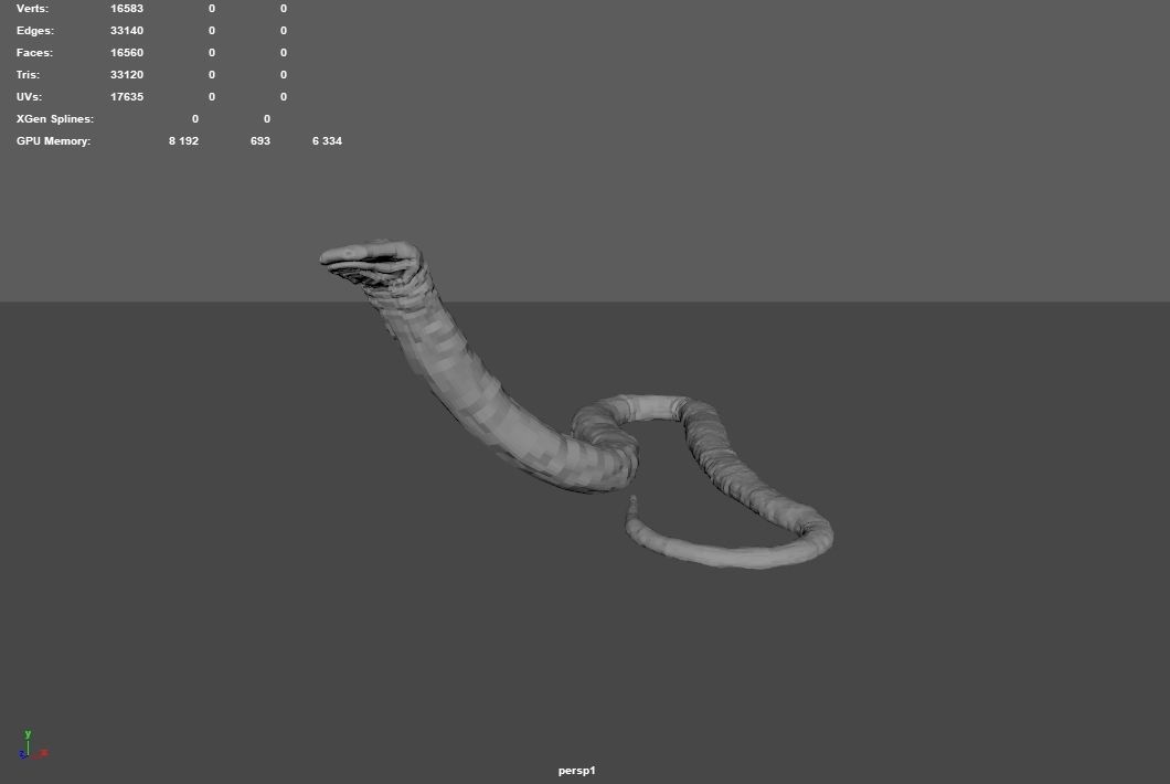 Atretochoana eiselti 3D model_4