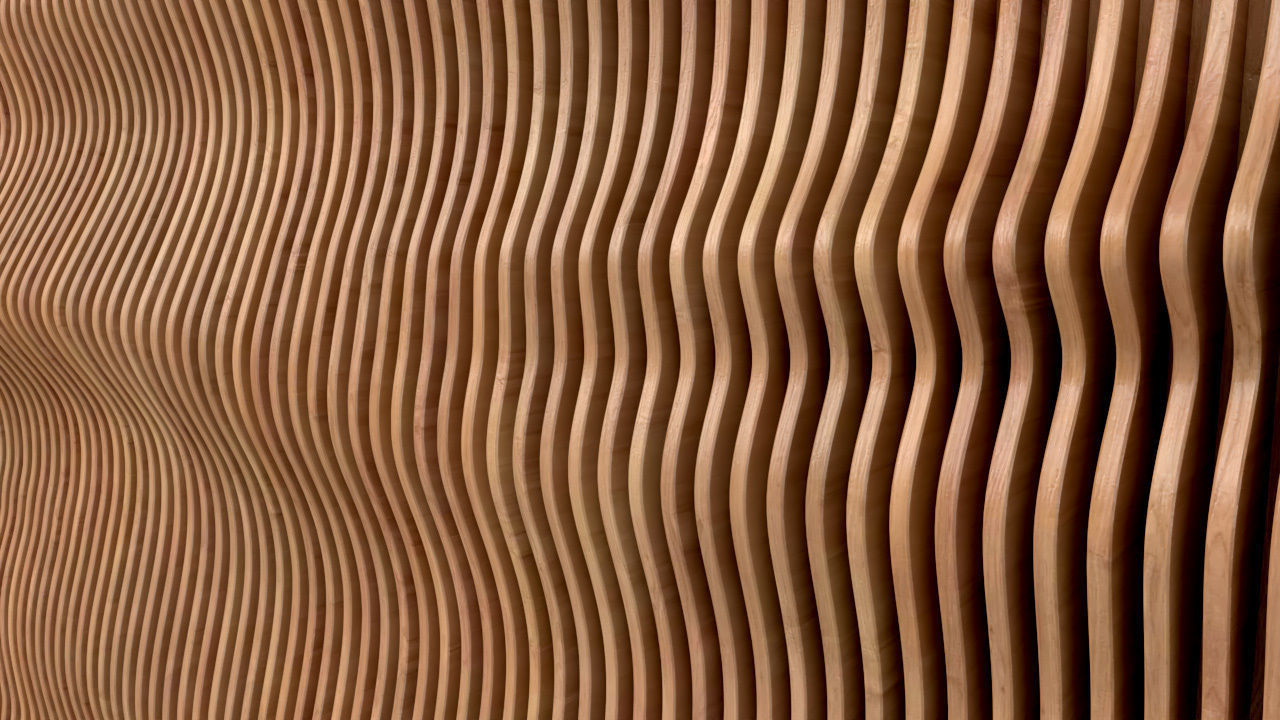 Parametric Wall 05 3D model_4