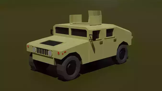 HUMVEE military vehicle