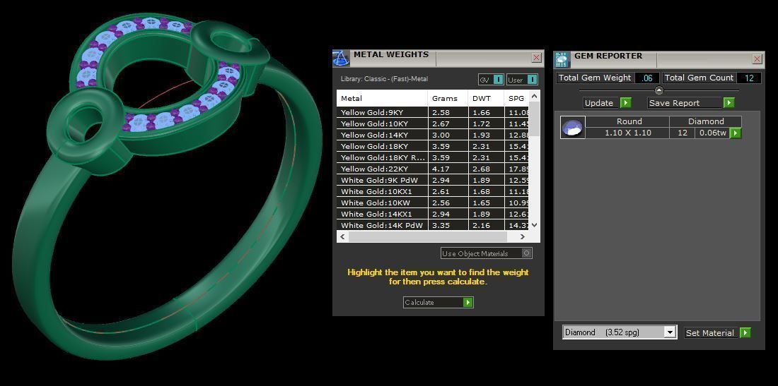 Ring 108 3D print model_8