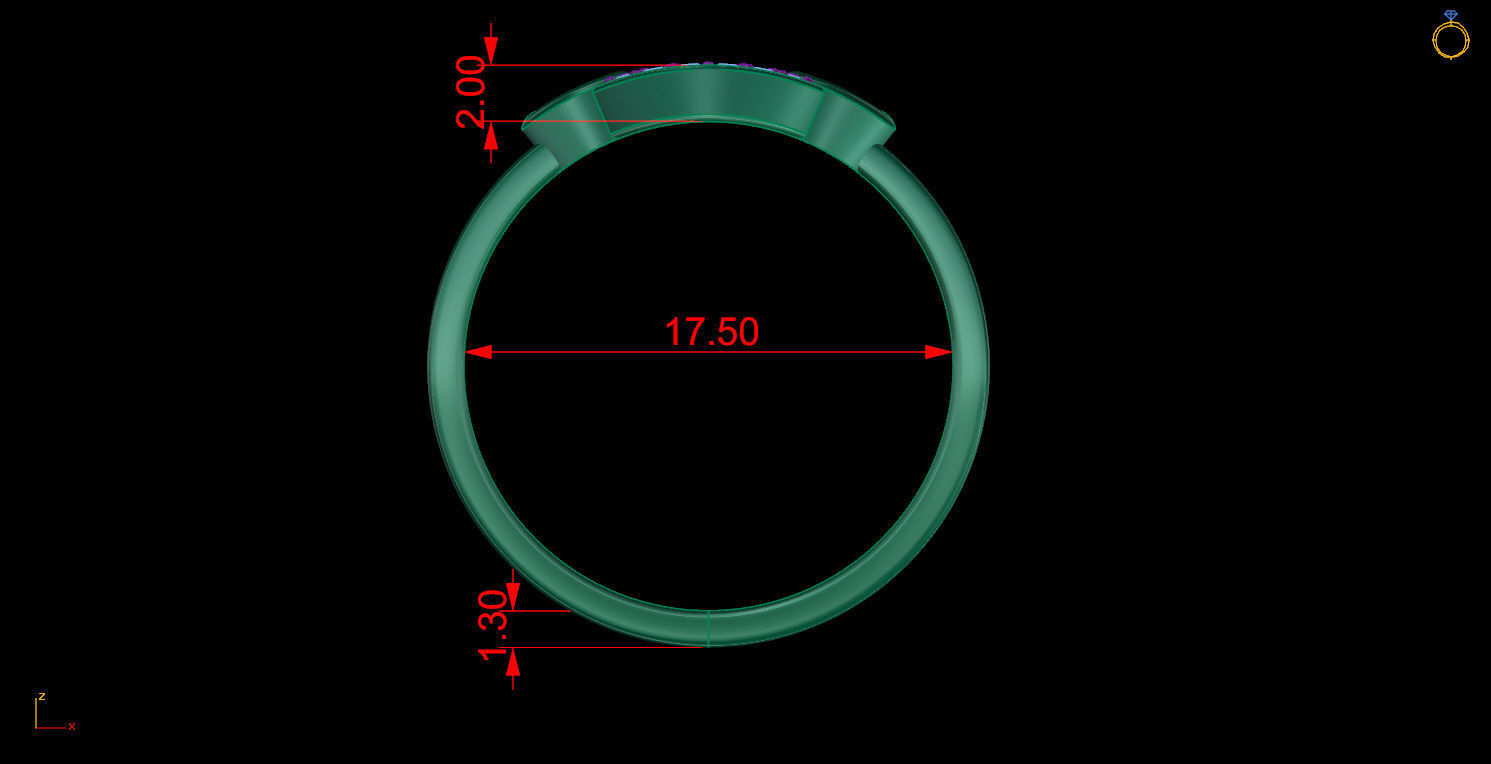 Ring 108 3D print model_9