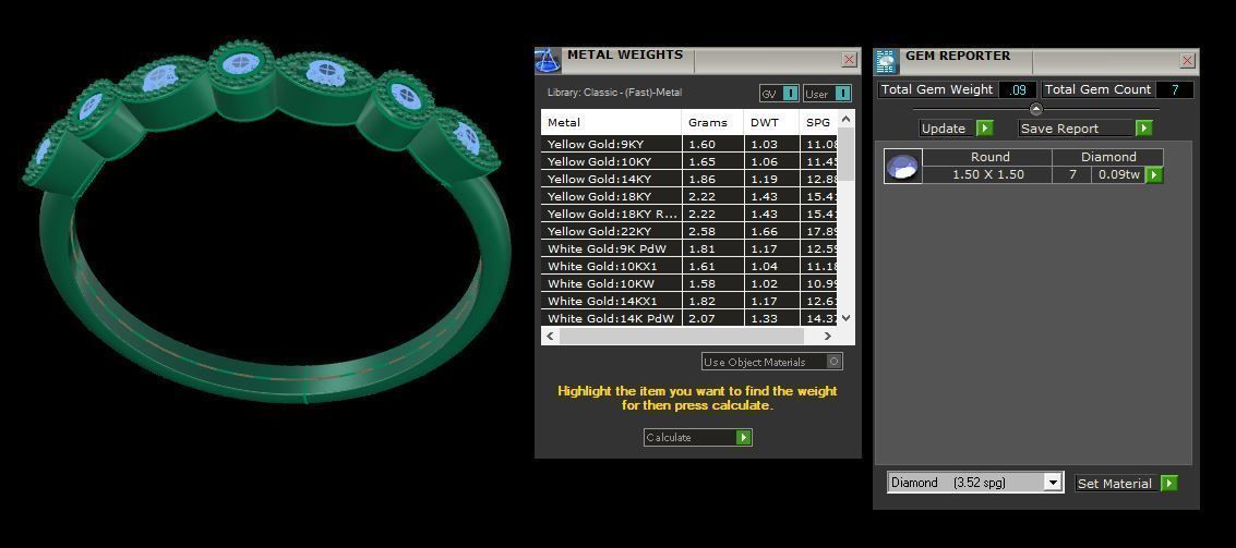 Ring 109 3D print model_8