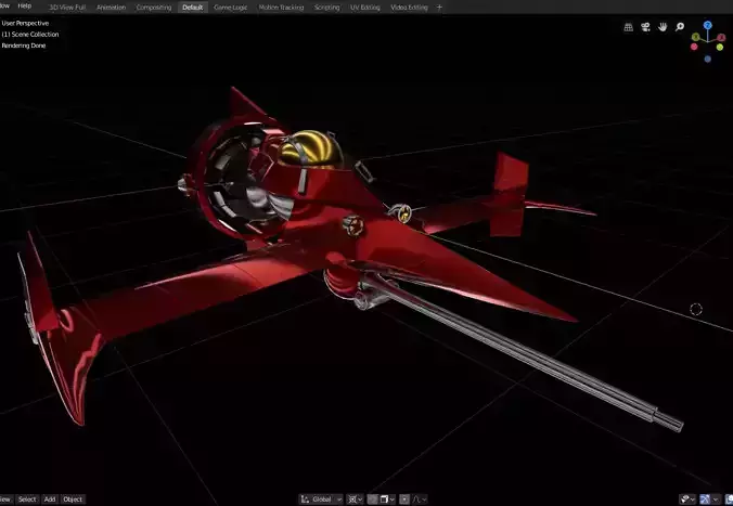 SpaceShip Swordfish II