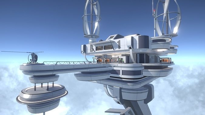 3D Showroom Level Kit Vol 12 Low-poly 3D model 4