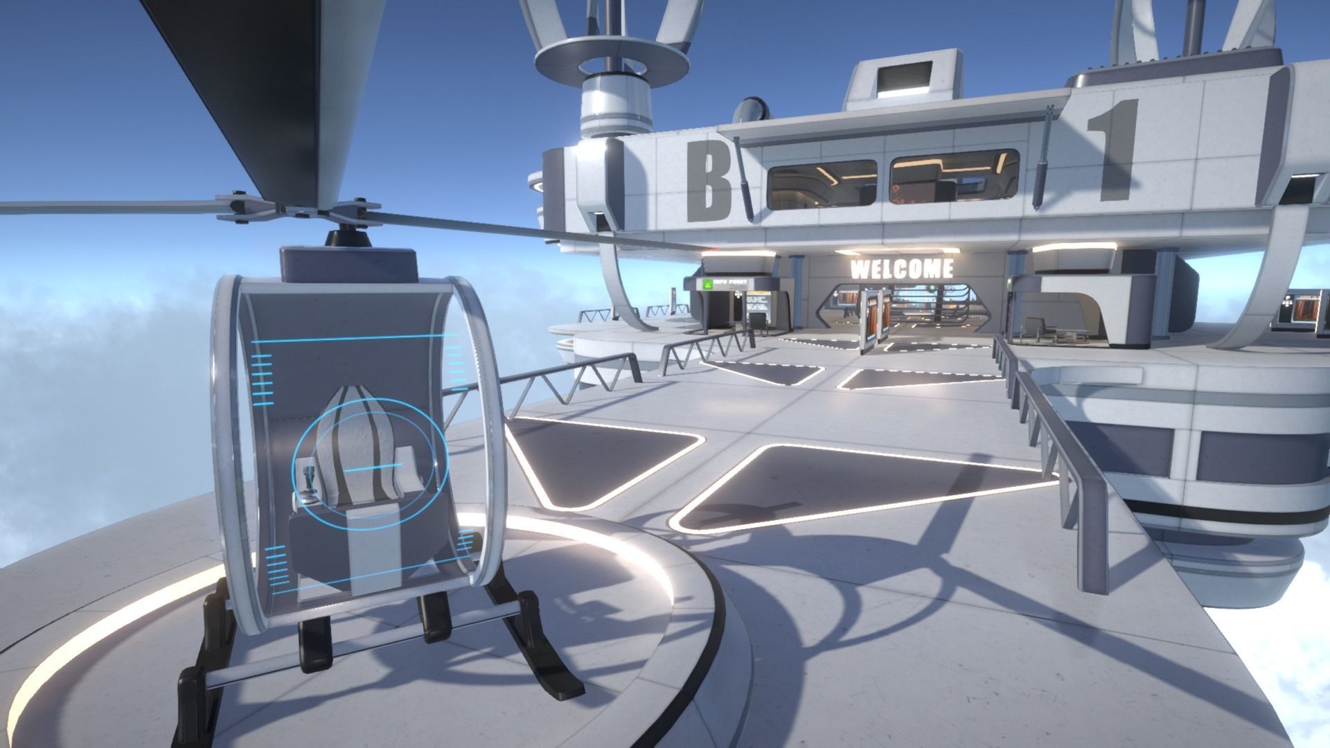 3D Showroom Level Kit Vol 12 Low-poly 3D model_7