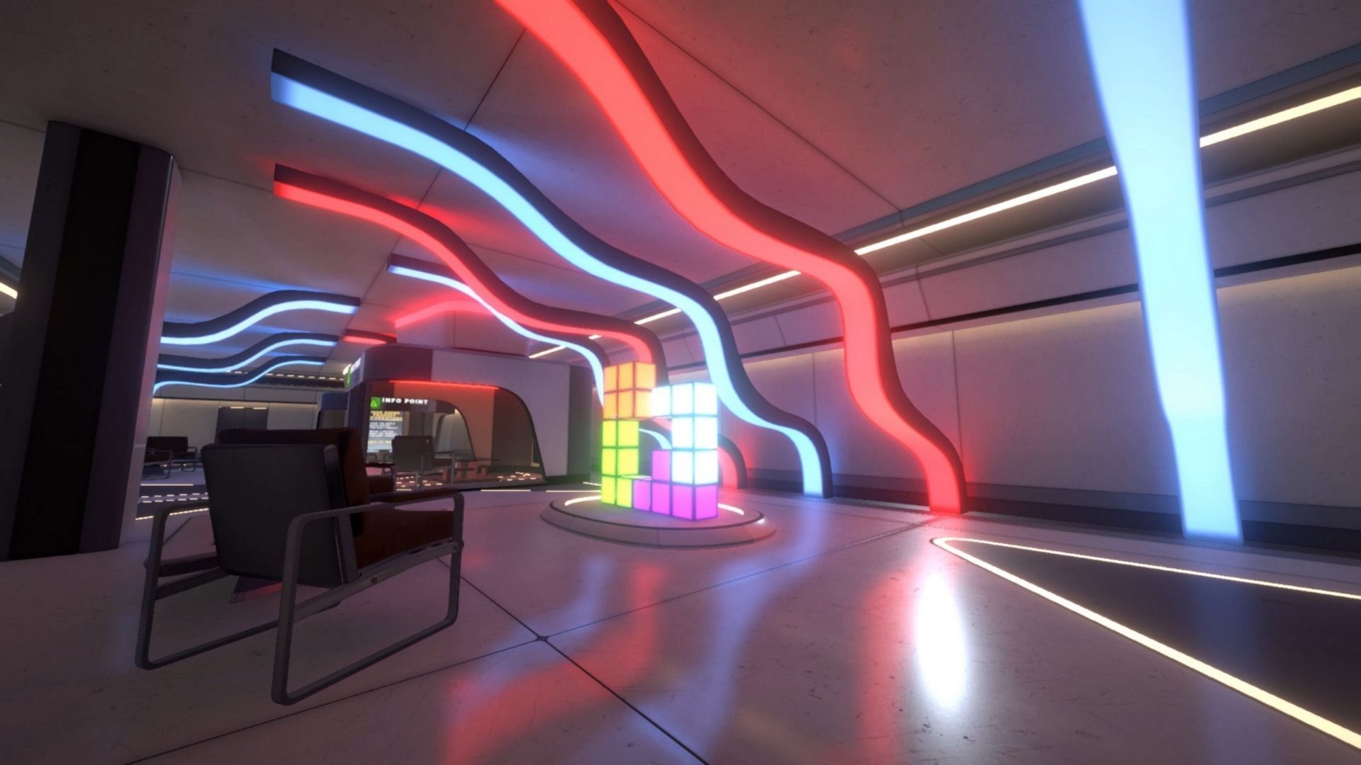 3D Showroom Level Kit Vol 12 Low-poly 3D model_10