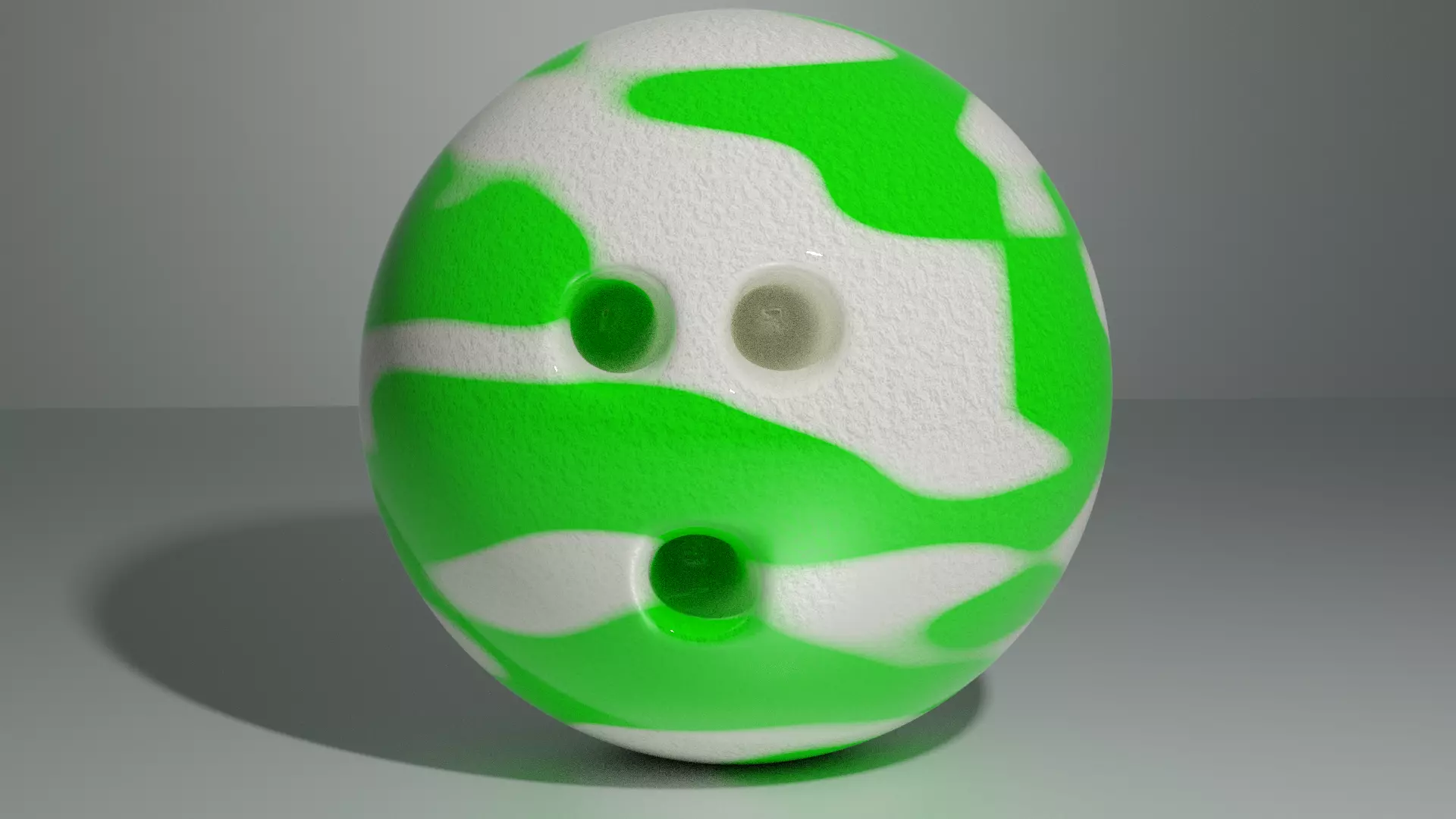 Bowling Ball Flubber 3D model_0