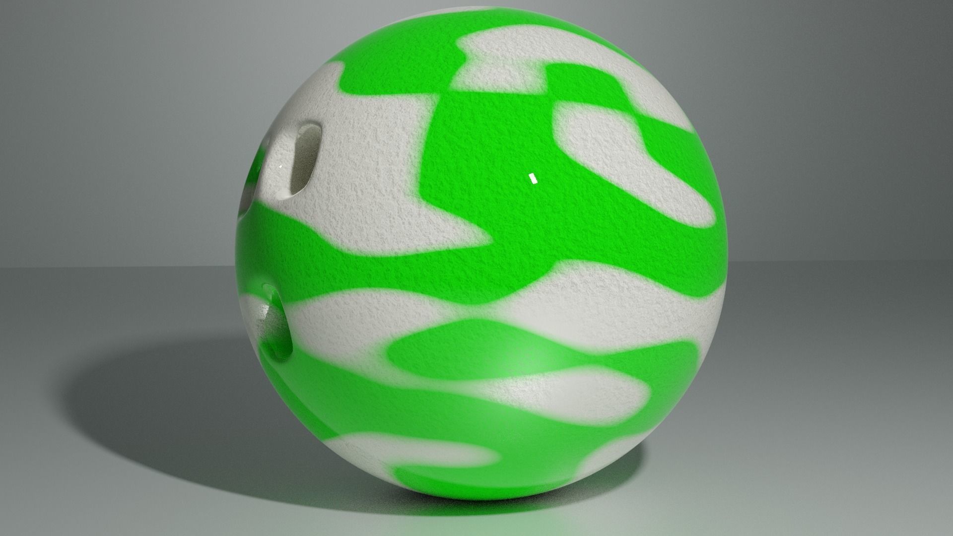Bowling Ball Flubber 3D model_1
