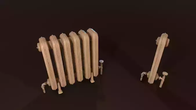 Old Radiator - PBR Model