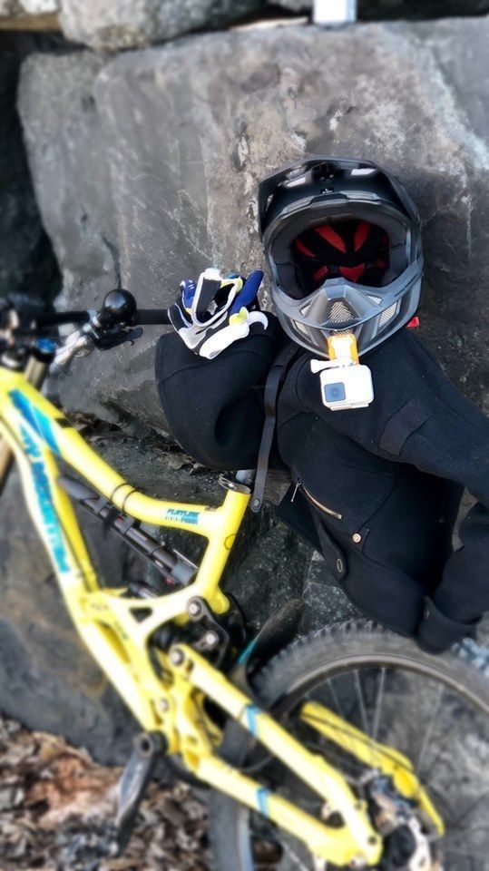 GOPRO FRONT MOUNT FOX RAMPAGE 2018 3D print model_1