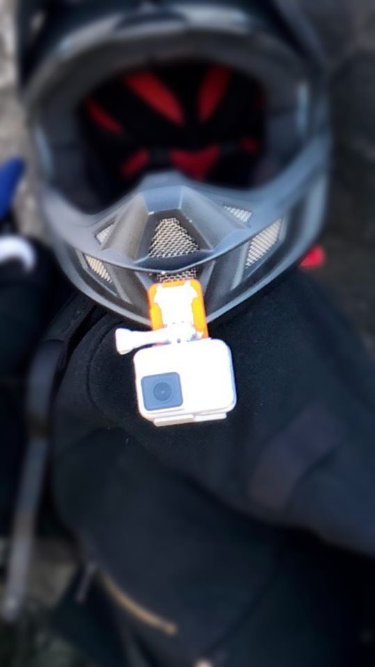 GOPRO FRONT MOUNT FOX RAMPAGE 2018 3D print model_2