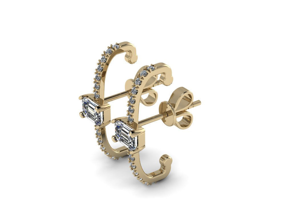 Jewelry Earrings 3D print model_6