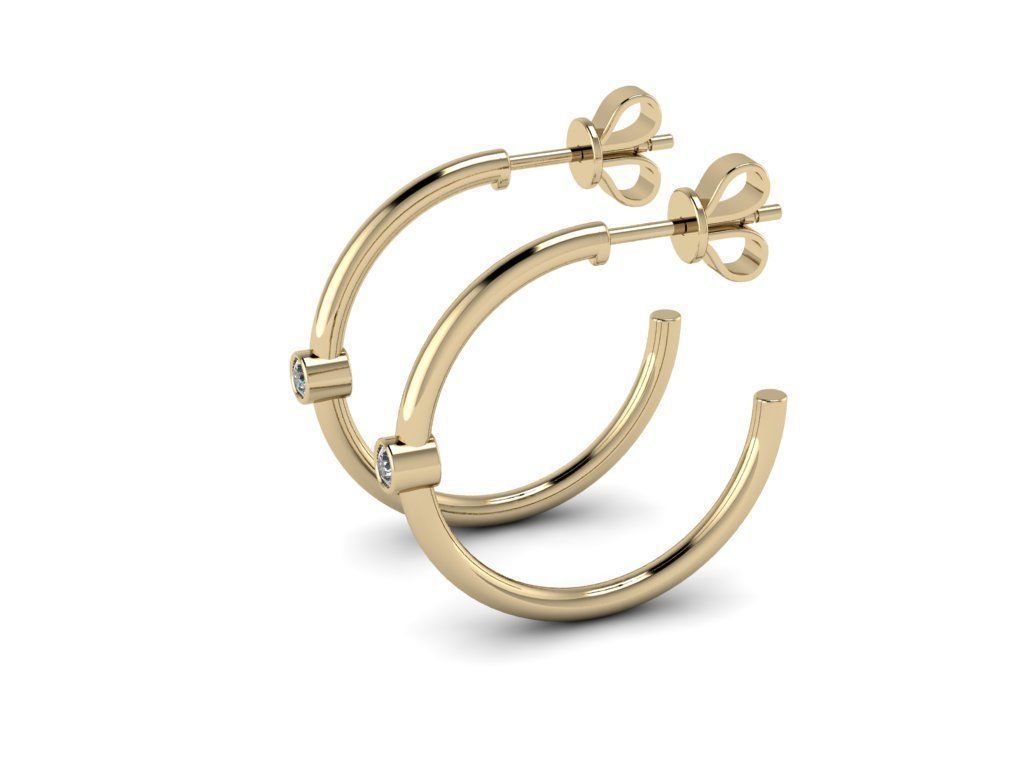 Jewelry Earrings 3D print model_10