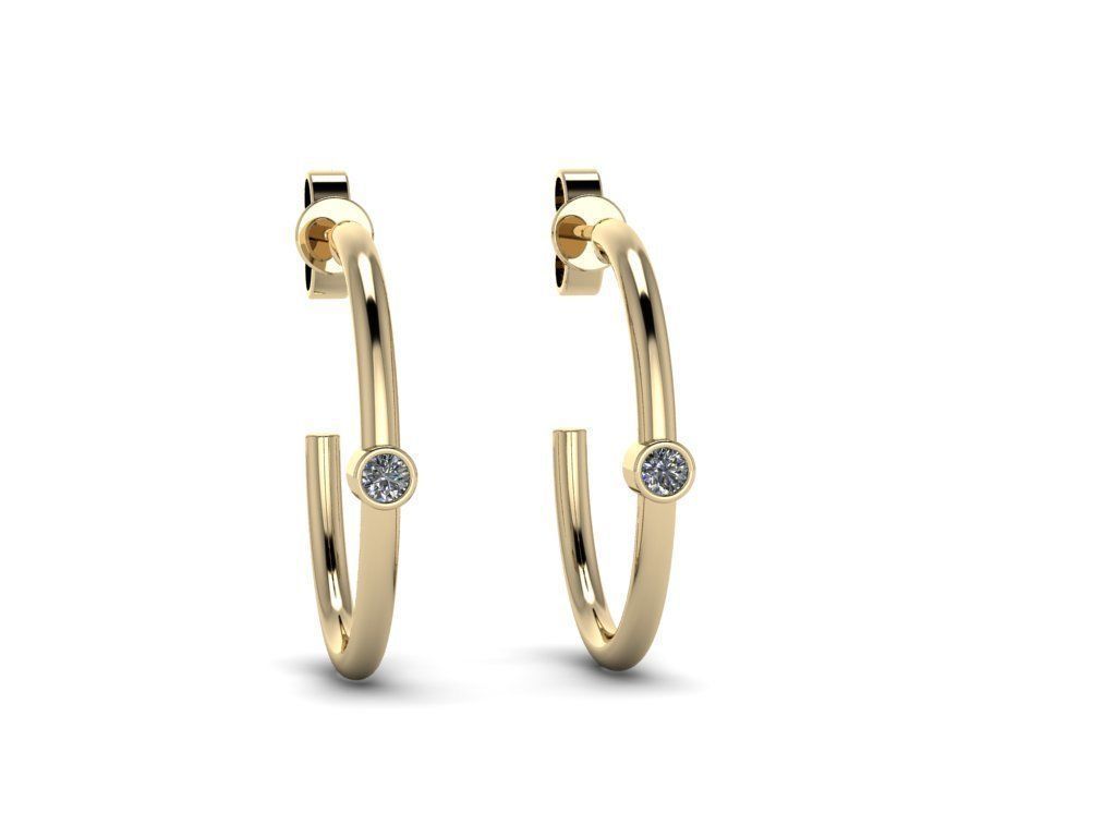 Jewelry Earrings 3D print model_6