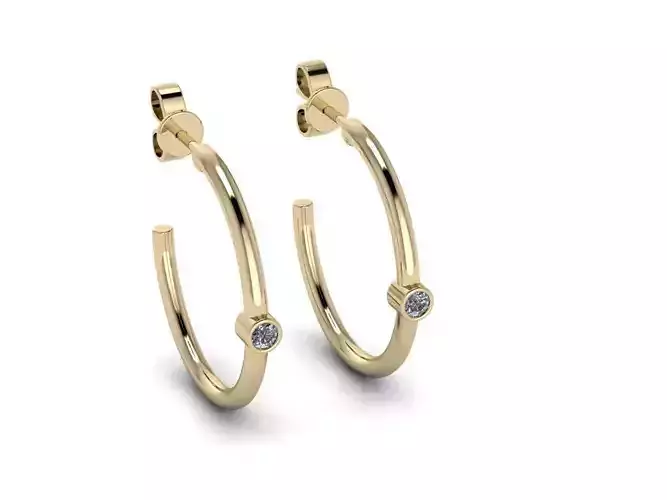Jewelry Earrings 3D print model