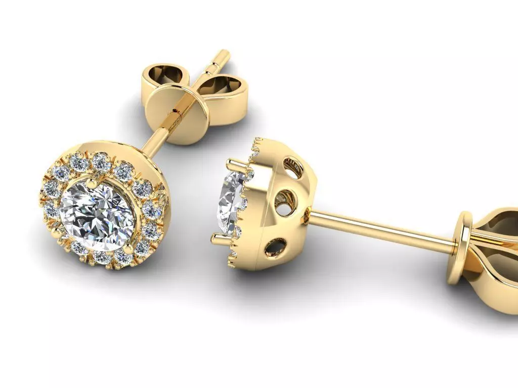 Jewelry Earrings 001 3D print model_0