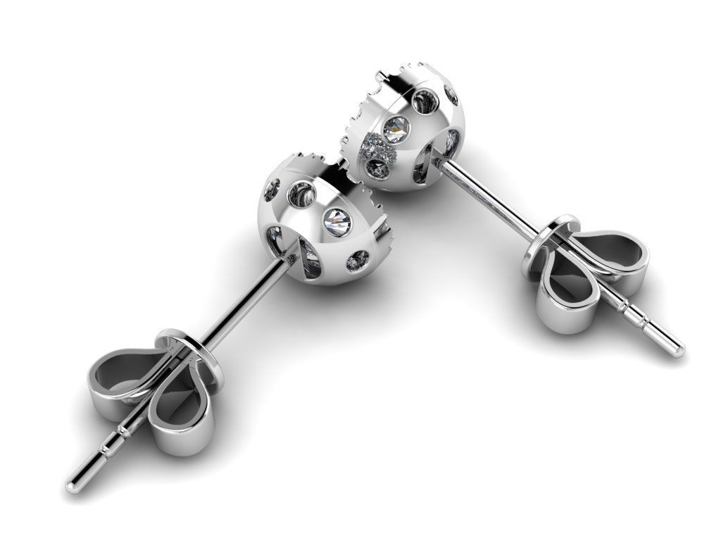 Jewelry Earrings 001 3D print model_13