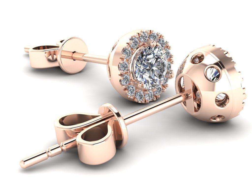 Jewelry Earrings 001 3D print model_6